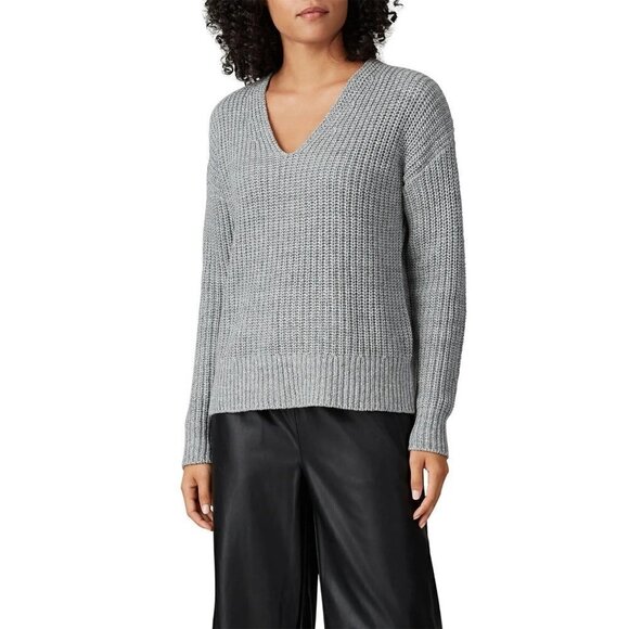 Rachel Roy Collection Knit Pullover Grey Womens Size Medium - Picture 2 of 11